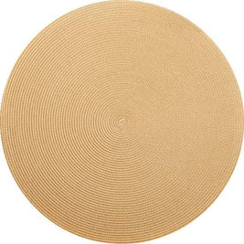 Round Placemat in Cream Toast Set/4