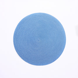 Round Placemat in Denim Set/4