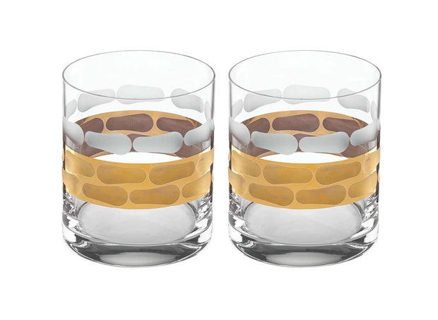 Truro Gold Double Old Fashioned Set/2