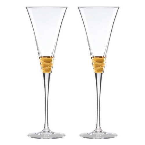 Truro Gold Toasting Flute Set/2
