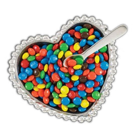 Pearl Heart Bowl with Heart Spoon
