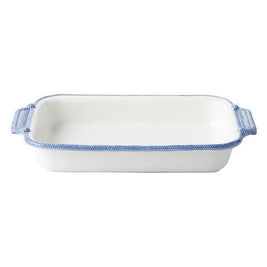 Le Panier Delft Blue Rectangular Baker