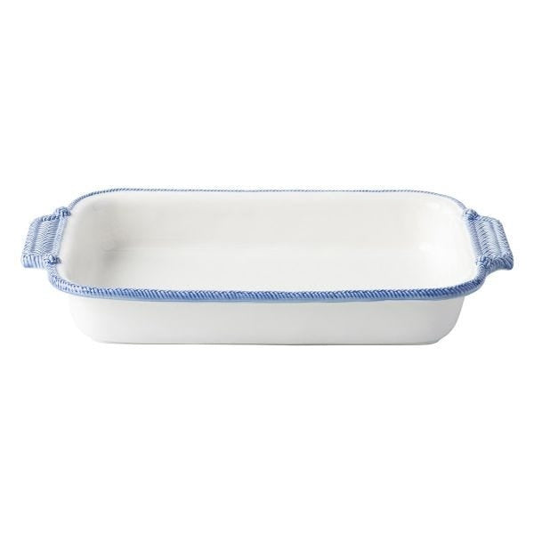 Le Panier Delft Blue Rectangular Baker