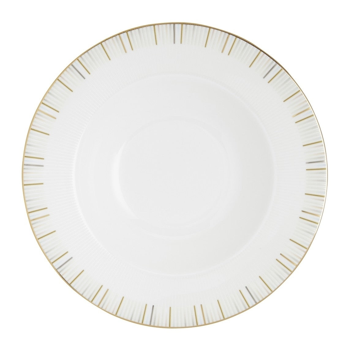 Luminous Gold Soup Bowl