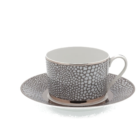 Makassar Teacup and Saucer