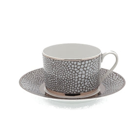 Makassar Teacup and Saucer