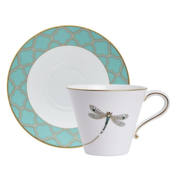 My Dragonfly Teacup and Saucer