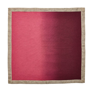 Dip Dye Napkin in Berry and Plum Set/4