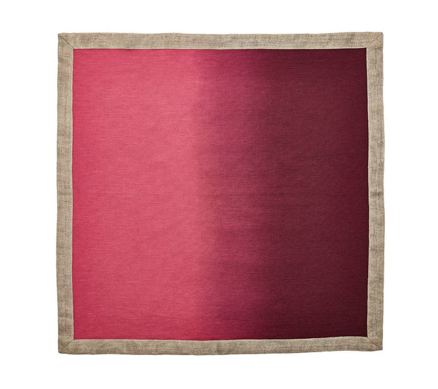 Dip Dye Napkin in Berry and Plum Set/4