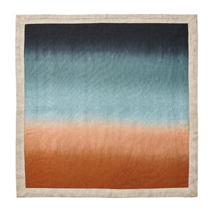 Dip Dye Napkin in Midnight and Copper Set/4