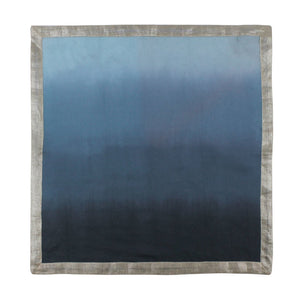 Dip Dye Napkin in Navy and Blue Set/4