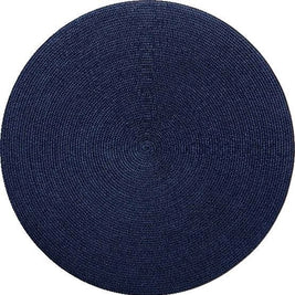 Round Placemat in Navy Set/4