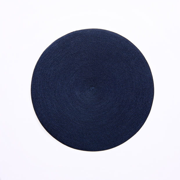 Round Placemat in Navy Set/4