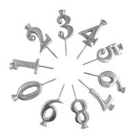 Numbers Candle Holder Set