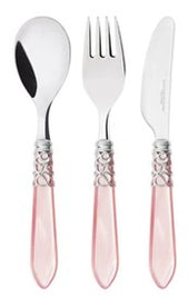 Melodia Pink Children's Utensil Set
