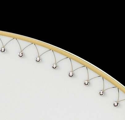 Princess Gold Dinner Plate