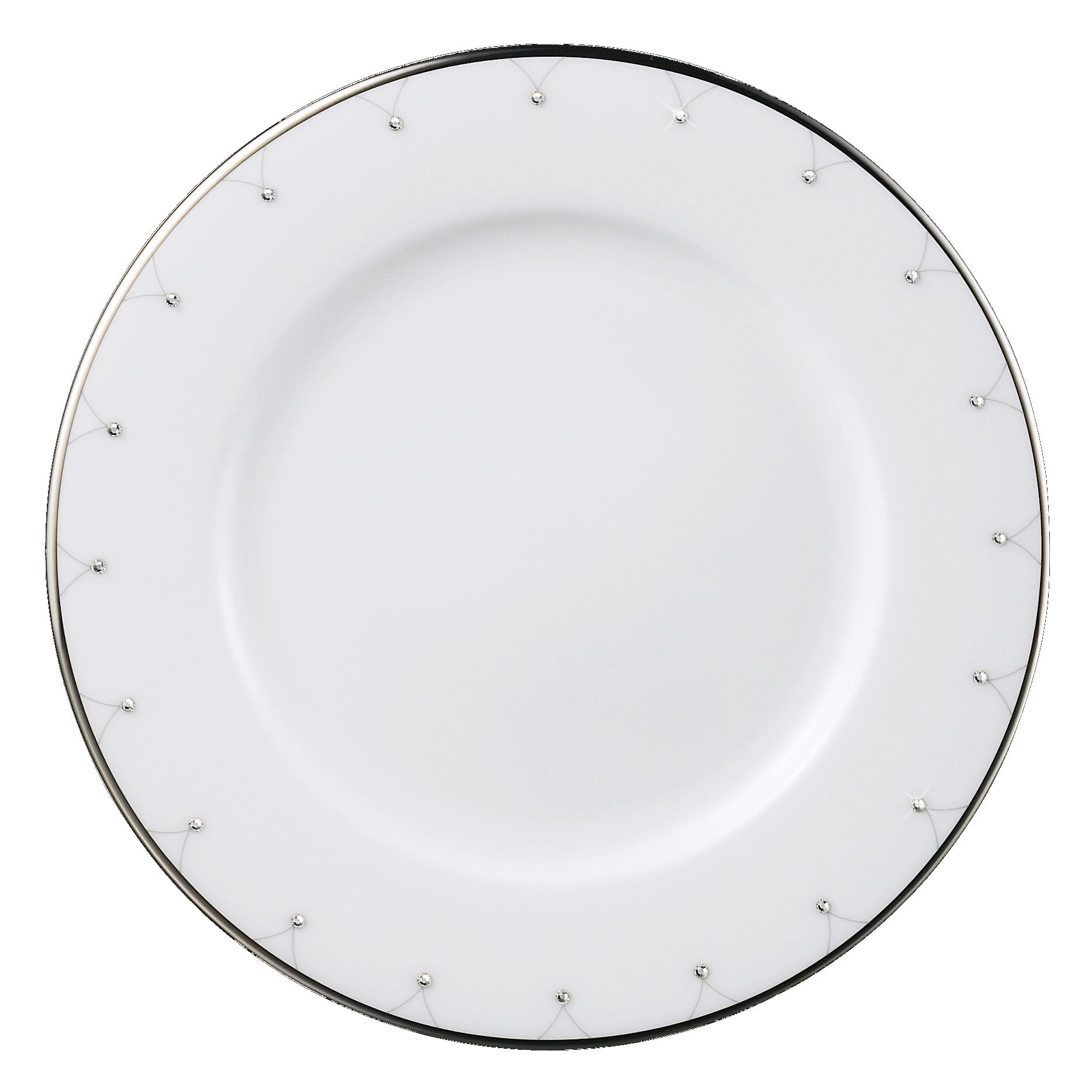 Princess Platinum Bread and Butter Plate