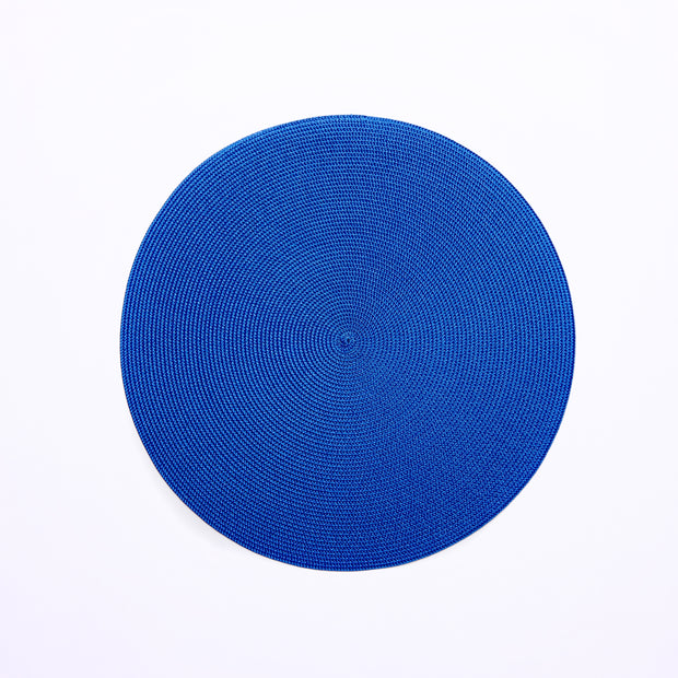 Round Placemat in Royal Blue Set/4