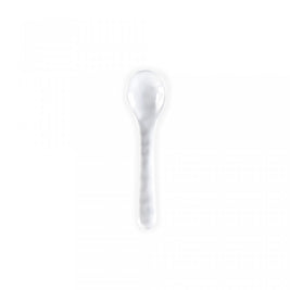 Ruffle White Tasting Spoon