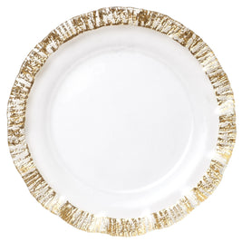 Rufolo Glass Gold Service Plate/Charger