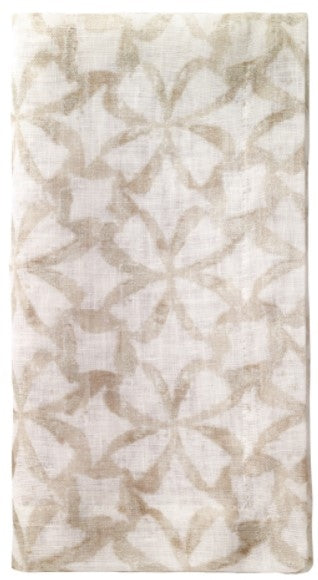 Shamrock Champagne Napkin Set/4