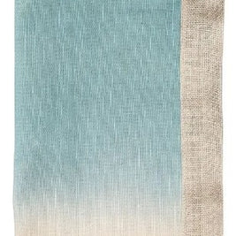 Dip Dye Napkin in Natural and Seafoam Set/4
