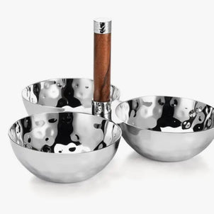 Sierra 3 Bowl Set w/ Wood Handle