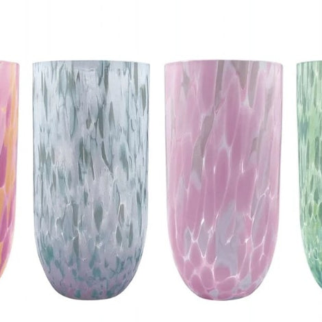 Sip Sip Assorted Drinking Glass Set/4