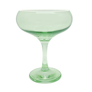 Fine Line Light Green with White Rim Coupe Set/4