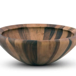 Salinas Style Wooden Acacia Salad Bowl Large
