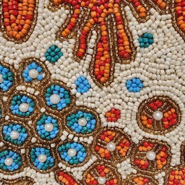 Coral Reef Beaded Runner