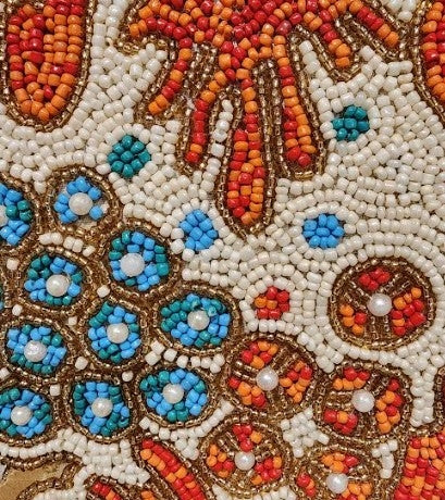 Coral Reef Beaded Runner