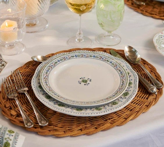 Villa Seville Dinner Plate - Chambray