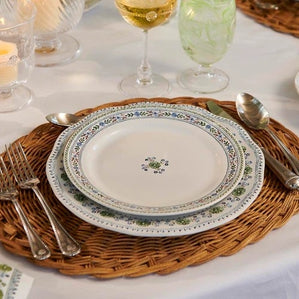 Villa Seville Dinner Plate - Chambray