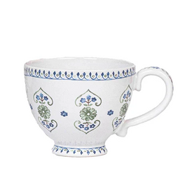 Villa Seville Breakfast Cup - Chambray