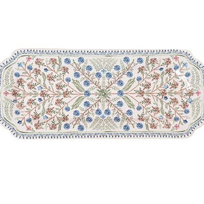 Villa Seville 15” Hostess Tray - Chambray