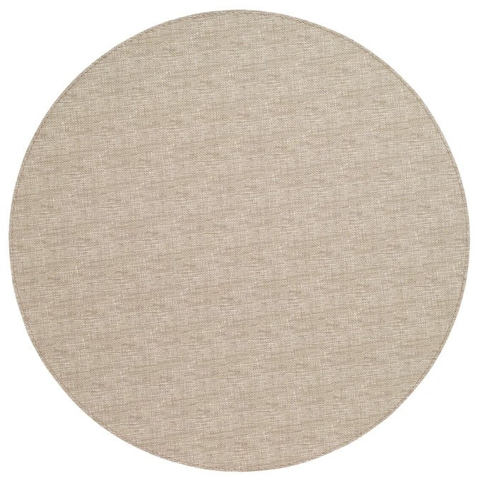 Pronto Beige Round Placemat Set/4