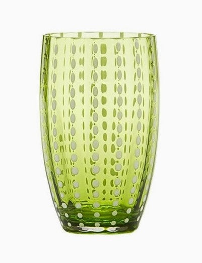 Perle Apple Green Beverage Set/4