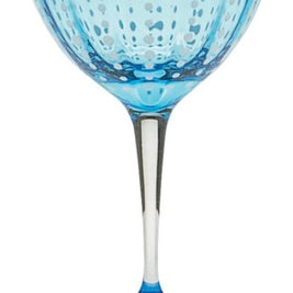 Perle Aqua Martini/Cocktail Goblet Set/4