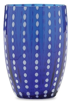 Perle Cobalt Blue Tumbler Set/4