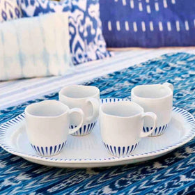 Sitio Stripe Mug Delft Blue
