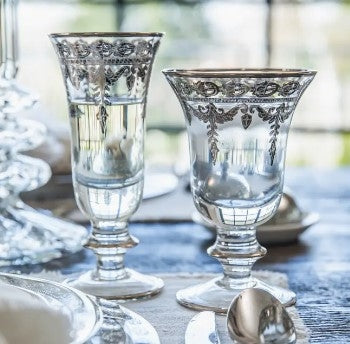 Vetro Platinum Flute Glass