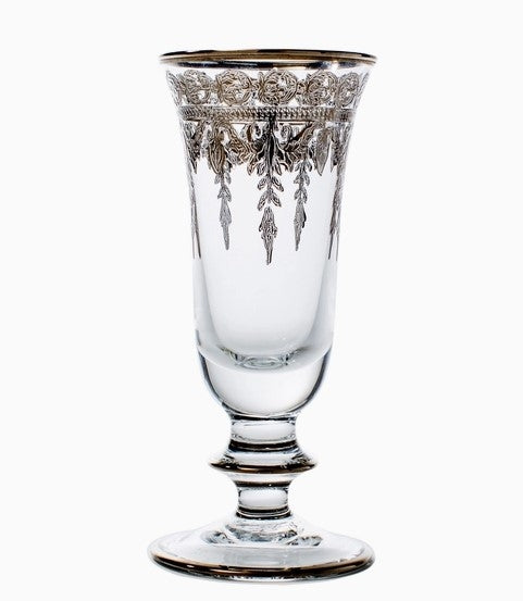 Vetro Platinum Flute Glass