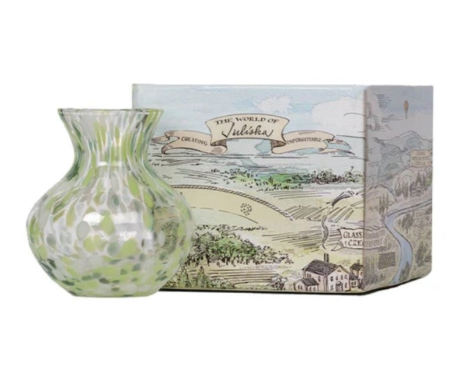 Puro Green Glass Vase