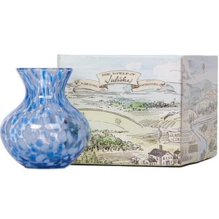 Puro Blue Glass Vase