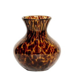 Puro Tortoiseshell Glass Vase