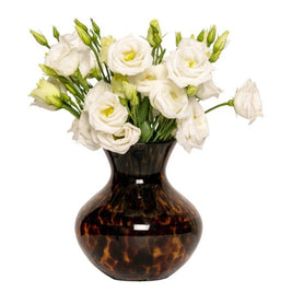 Puro Tortoiseshell Glass Vase
