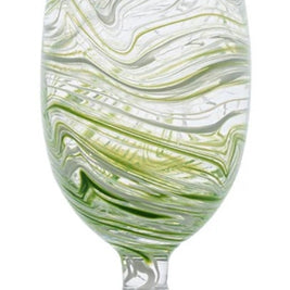 Puro Marble Goblet Green Set/4