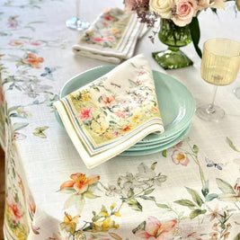 Lily Garden Napkin Set/4