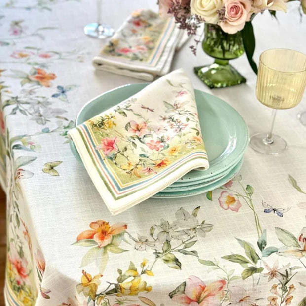 Lily Garden Tablecloth